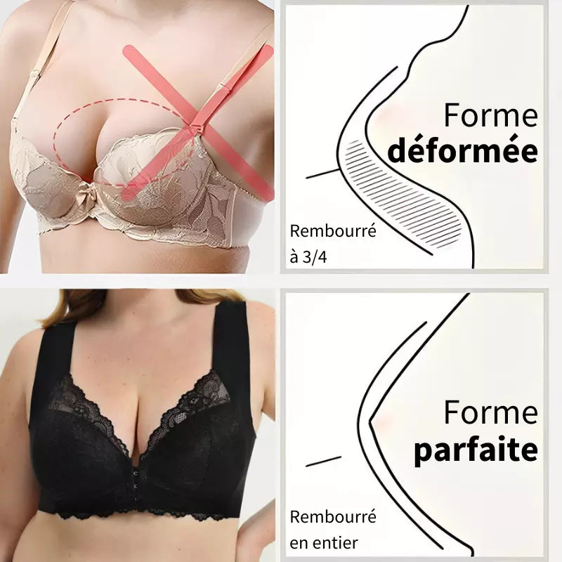 Shaping Wireless Bra with Front Closure (PACK OF 3)
