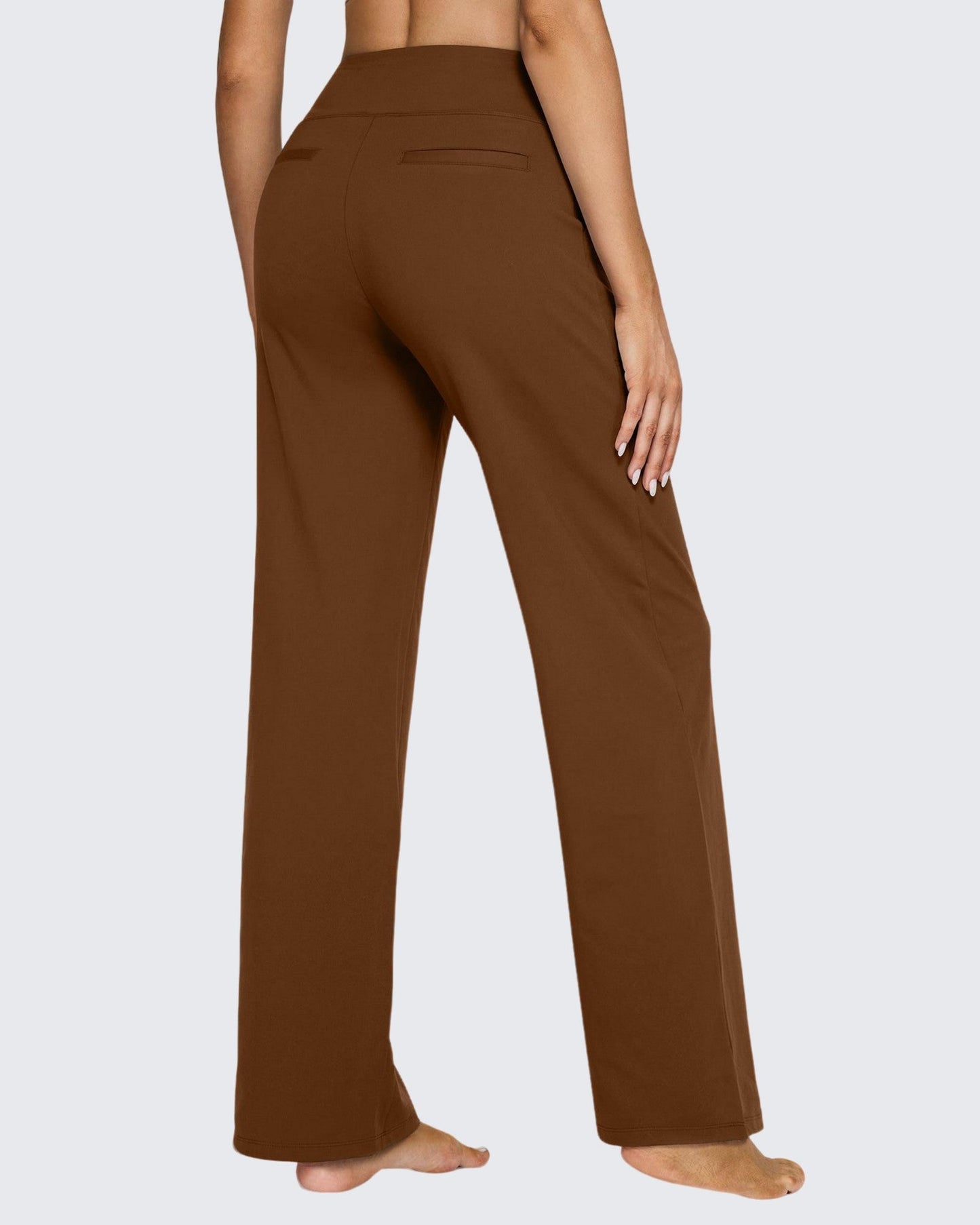 Rizon Loose High-Rise Business Casual Pants