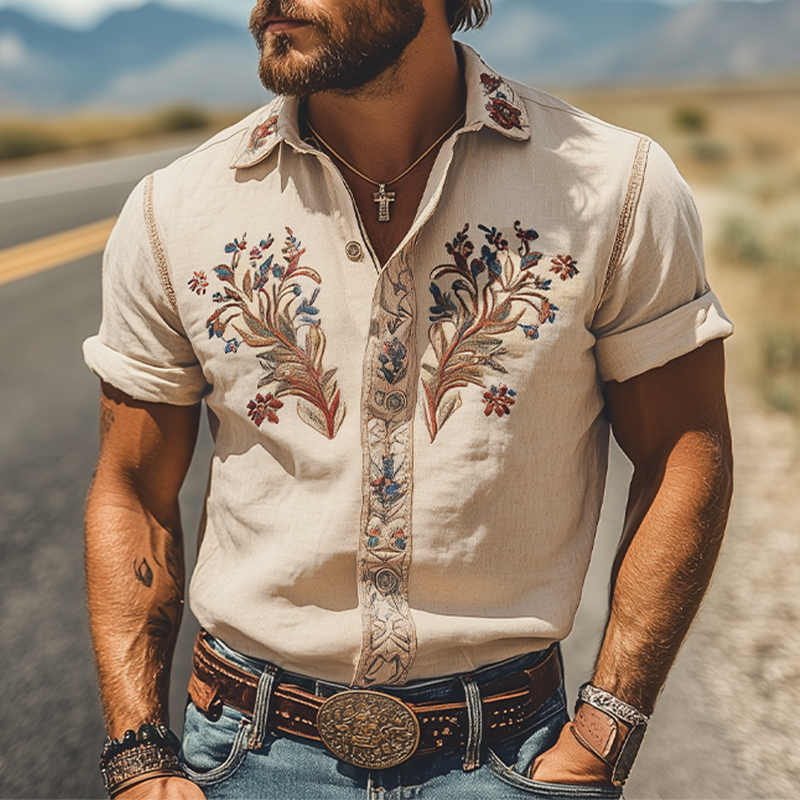 Men's Summer Fashion Classic Retro Shirt