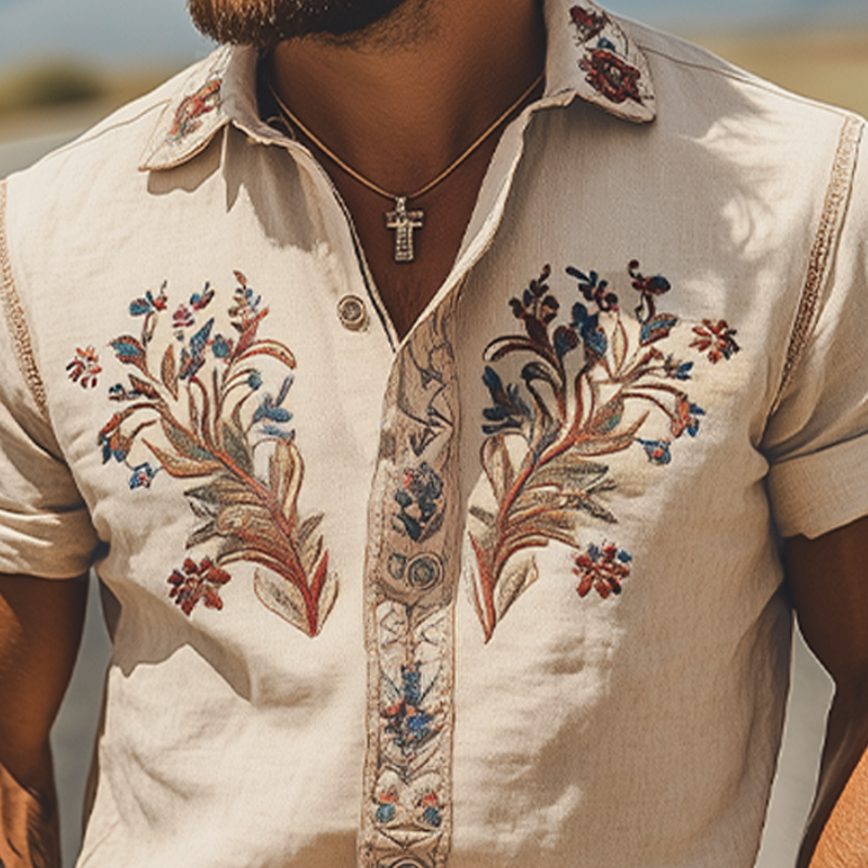 Men's Summer Fashion Classic Retro Shirt