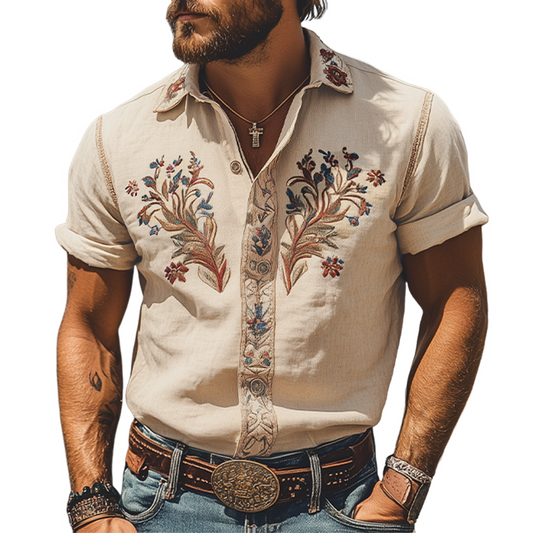 Men's Summer Fashion Classic Retro Shirt