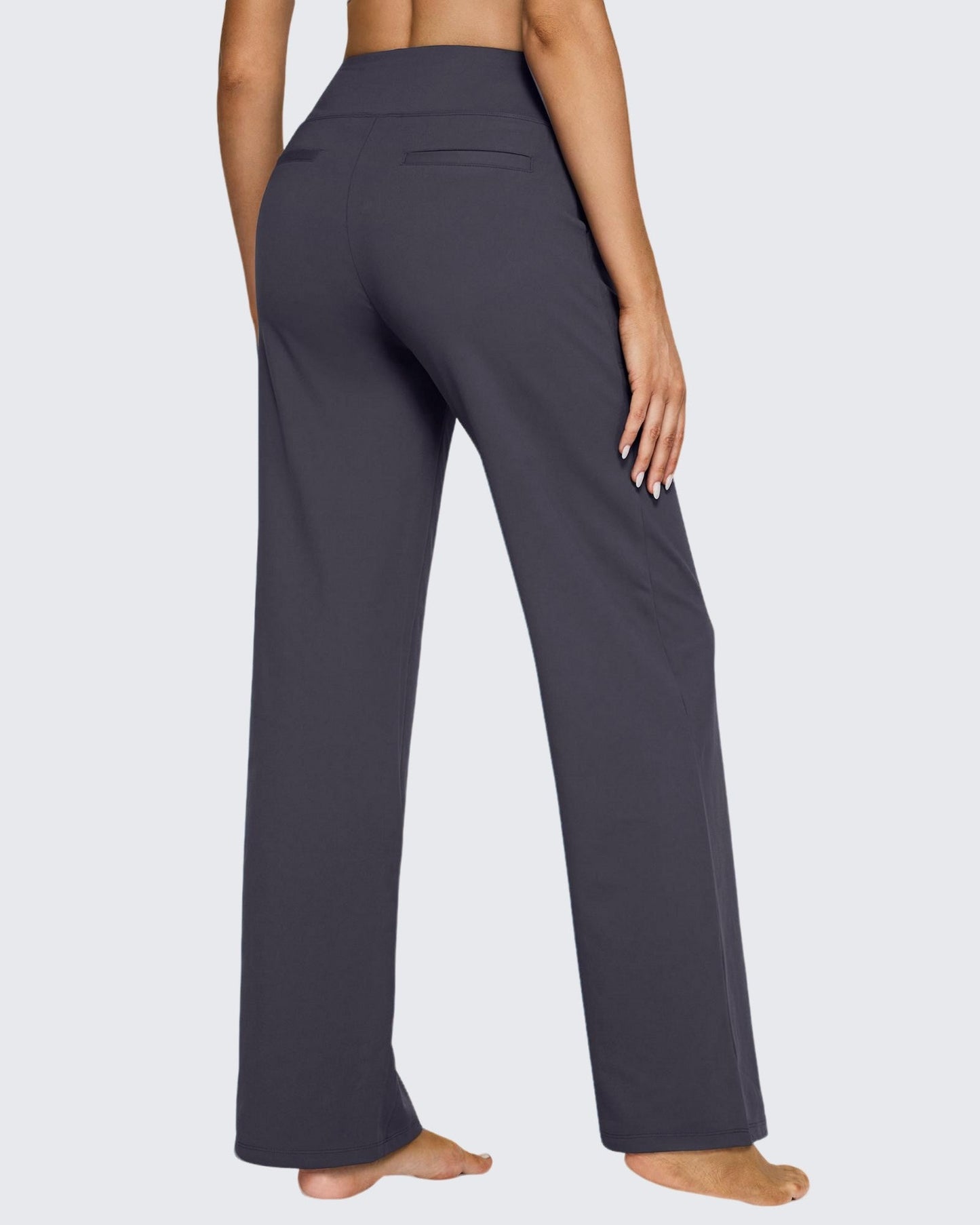 Rizon Loose High-Rise Business Casual Pants