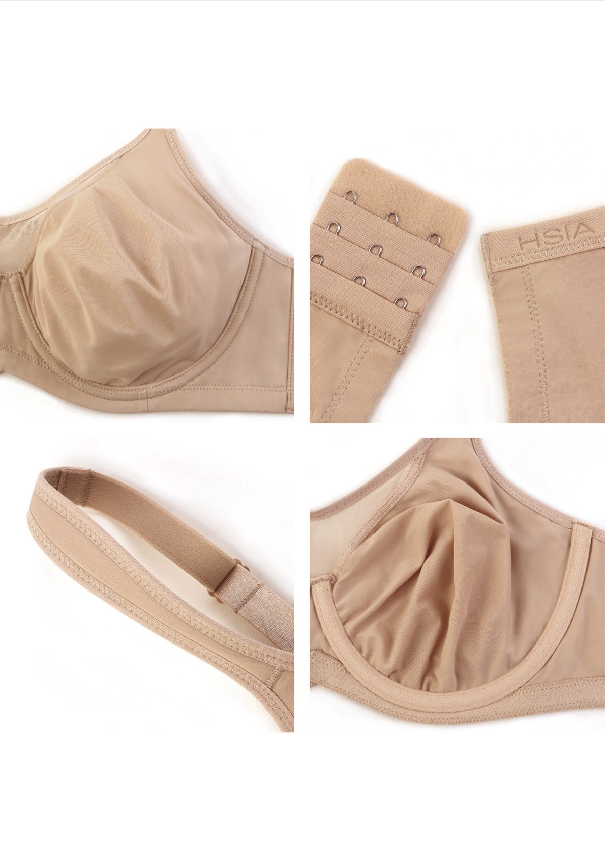The Rizon Smoothing Unlined Minimizer Bra