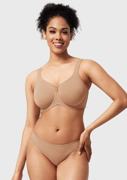 The Rizon Smoothing Unlined Minimizer Bra