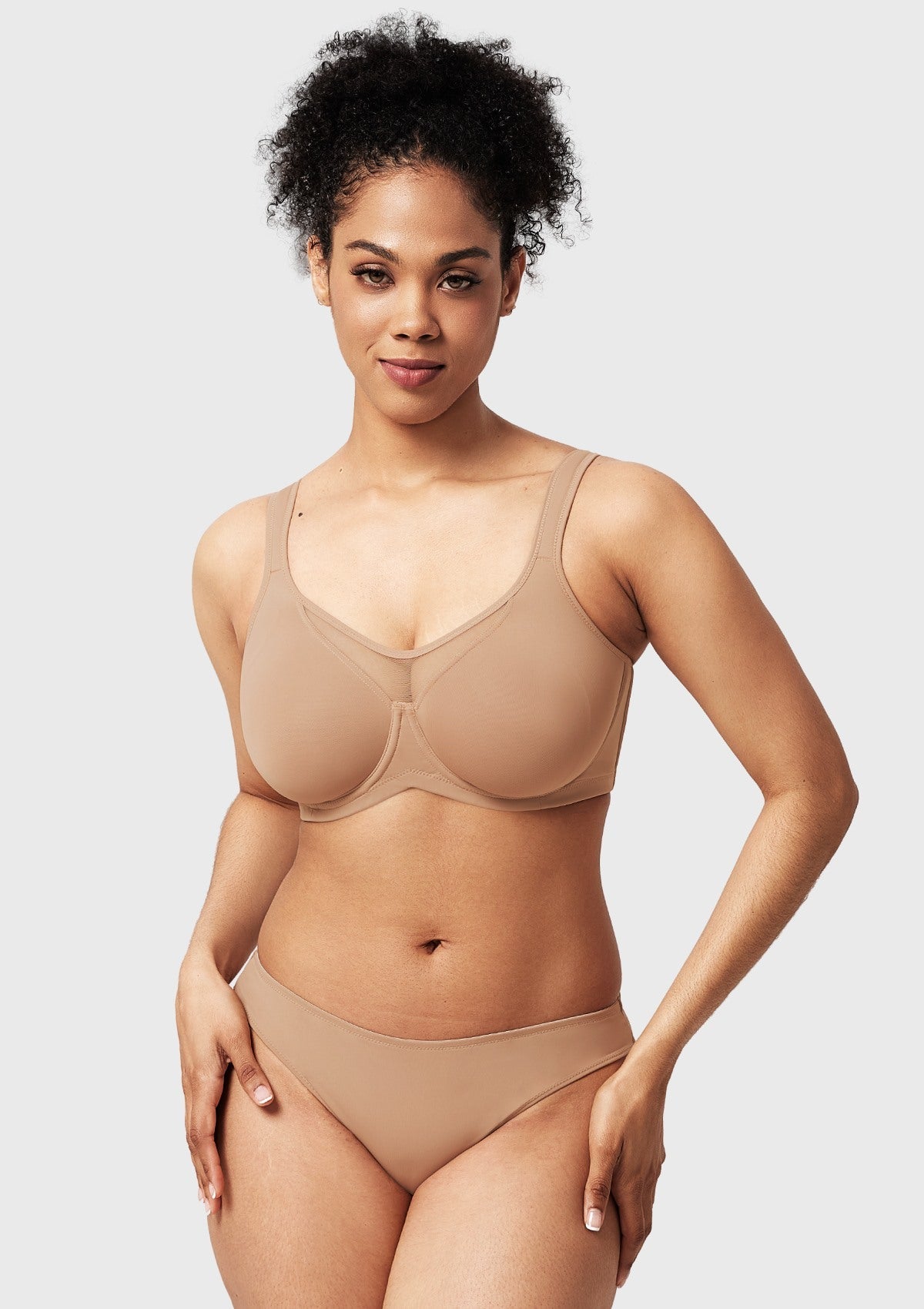 The Rizon Smoothing Unlined Minimizer Bra